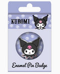 Kuromi Enamel Pin Badge